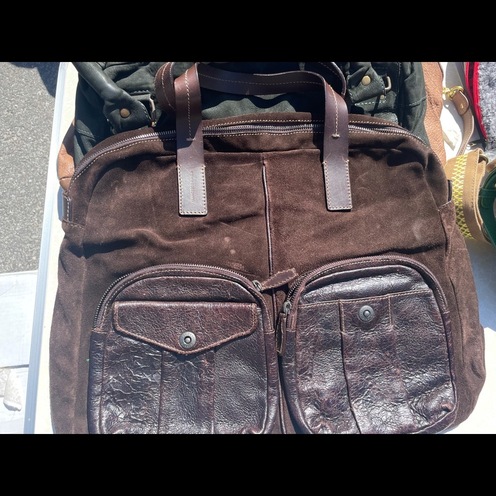 Beautiful Brown Frances Biasia Genuine leather bag